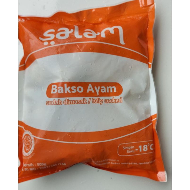 

baso ayam salam krikil