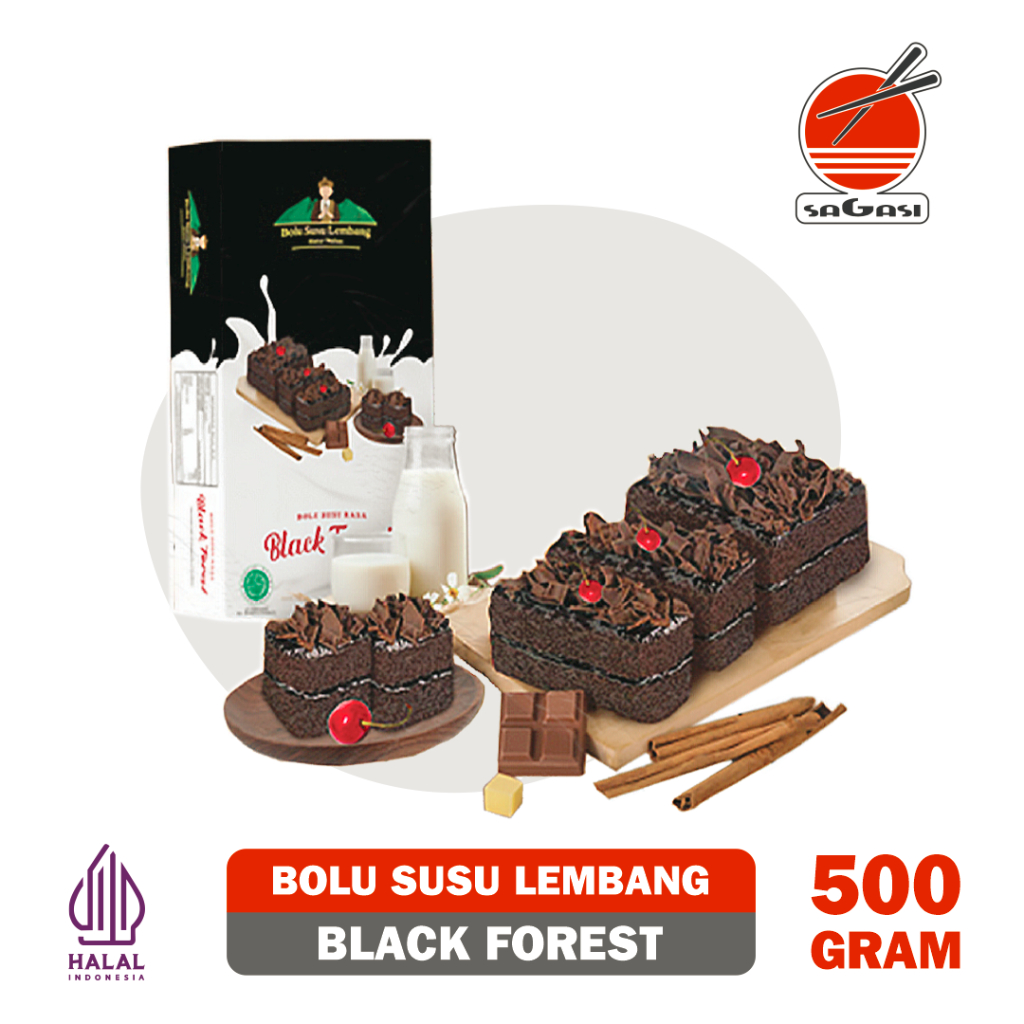 

Kue Bolu Susu Lembang HN Black Forest