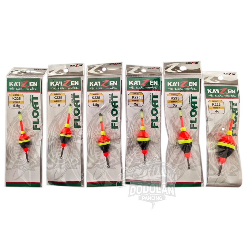 Pelampung Kaizen Type K225 Untuk Mancing Pelampungan Dodolan Pancing
