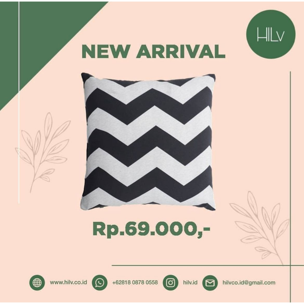 Irsalina Cushion Cover ( Sarung Bantal )