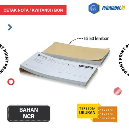 

CETAK NOTA / KUITANSI / BON ISI 50 LEMBAR UKURAN BERVARIASI