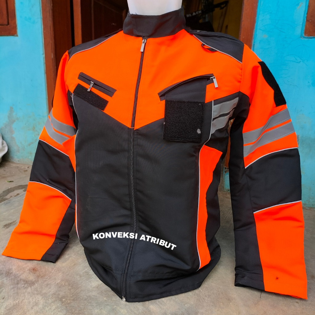 jaket motor pria anti air dan angin