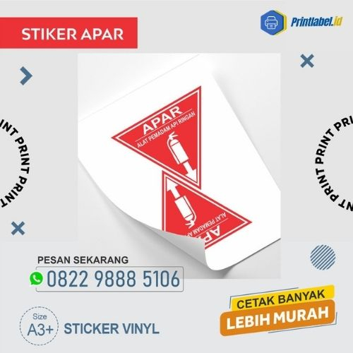 

CETAK STICKER VINYL PRINT STIKER APAR