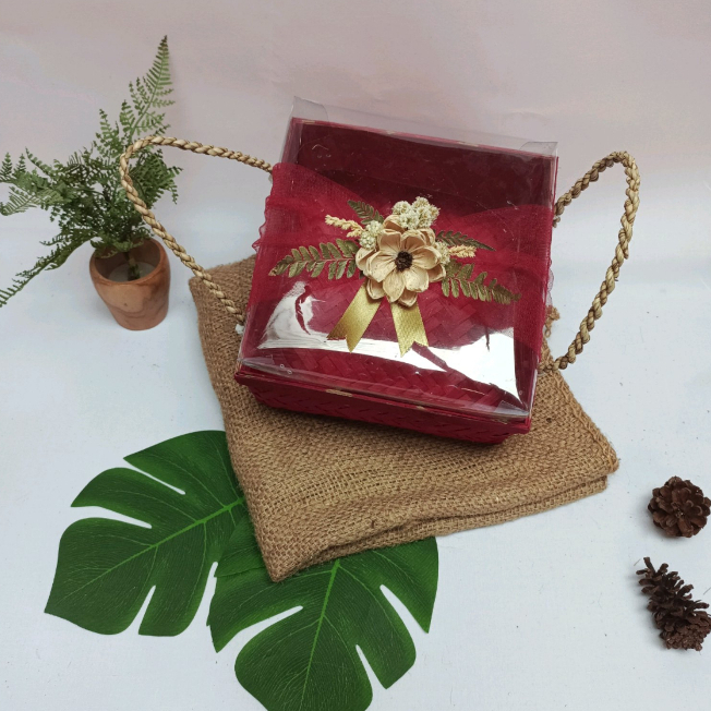 Box packaging premium Warna Pink + Tile Berbagai Ukuran I Wadah seserahan sanggang manten kotak hant