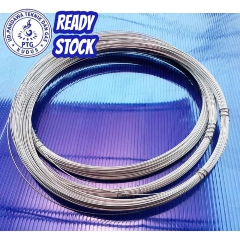 Kawat Las Argon 201 soft/ Las Stainless 201 soft/ Pakan Las Argon 201 soft 1,5 dan 2 mili 1kg