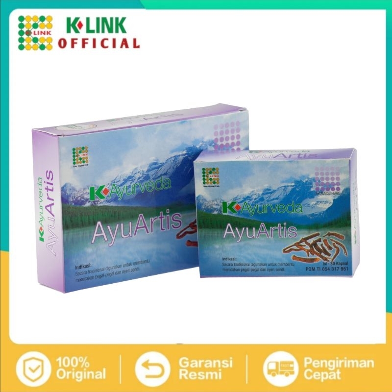K-AYUVERDA AYUARTIS ORIGINAL K-LINK MENGOBATI RASA SAKIT PADA PERSENDIAN