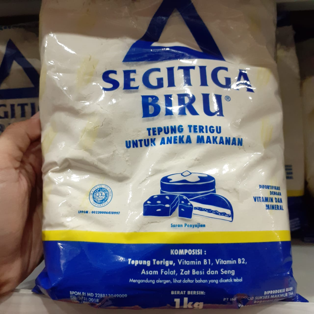 

Tepung Segitiga Biru Ekonomis ( 1 kg )