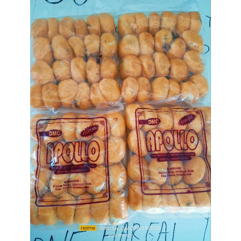 

Roti apollo isi coklat 358gr