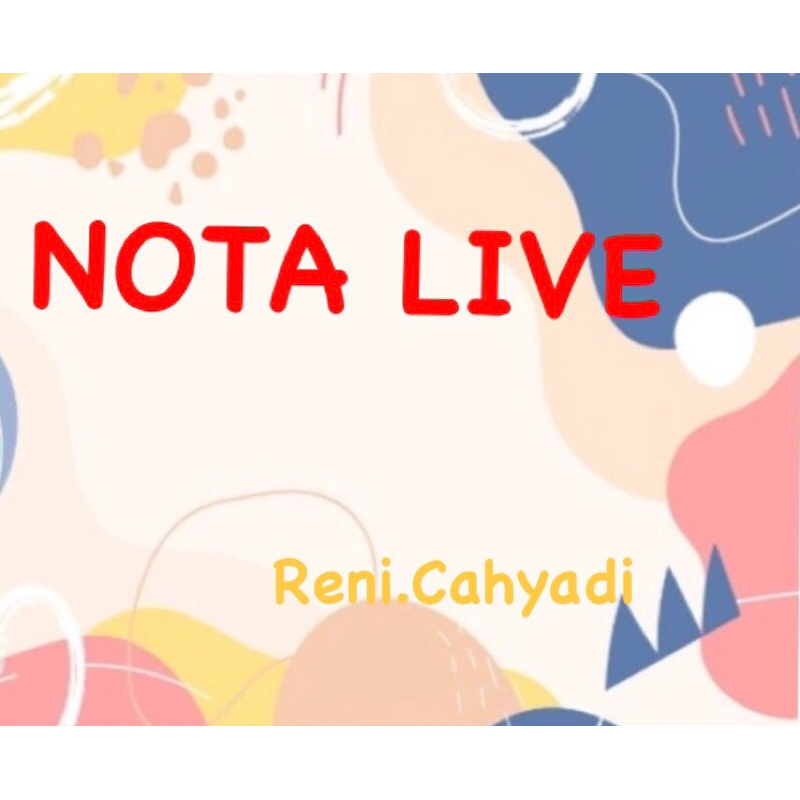NOTA LIVE 200RIBU - 250RIBU