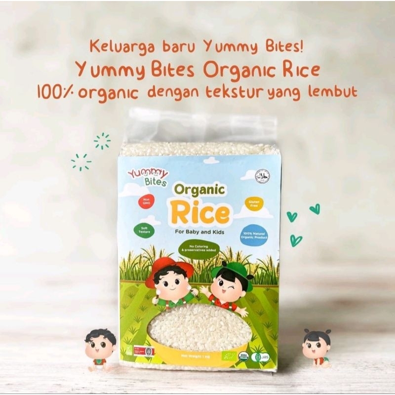 

YUMMY BITES | YUMMY BITES BERAS 1KG | BERAS SEHAT | BERAS MURAH