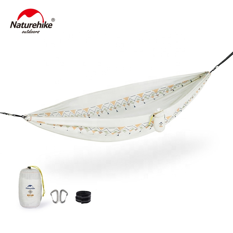 Hamok Ayunan Camping Naturehike CNH22HJ004 Printing Hammock Outdoor Hammok Kemping Hamock Tempat Tid