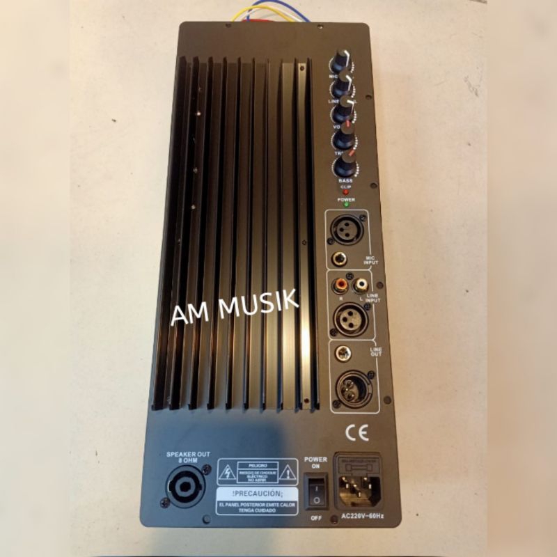 POWER KIT MESIN SPEAKER AKTIF UNTUK 12 DAN 15 INCH 38cm×16cm