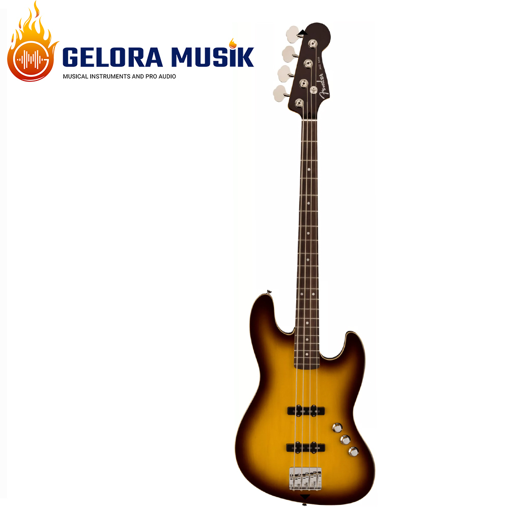 Gitar Bass Fender Aerodyne Special Jazz Bass, RW FB, Chocolate Burst