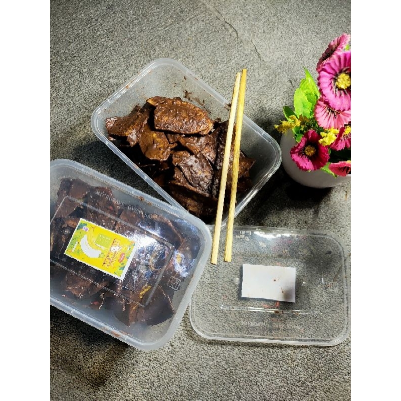 

Kripik Banana coklat lumer, Kripsang Bidikin