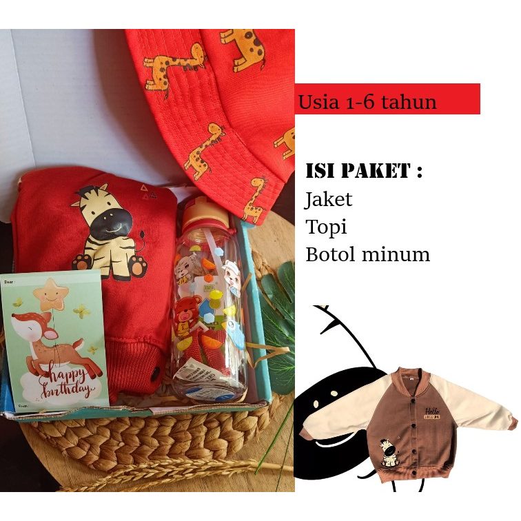 HAMPERS KADO ANAK LAKI-LAKI HADIAH ULANG TAHUN ANAK COWOK HAMPERS KADO ULTAH 1-6 TAHUN