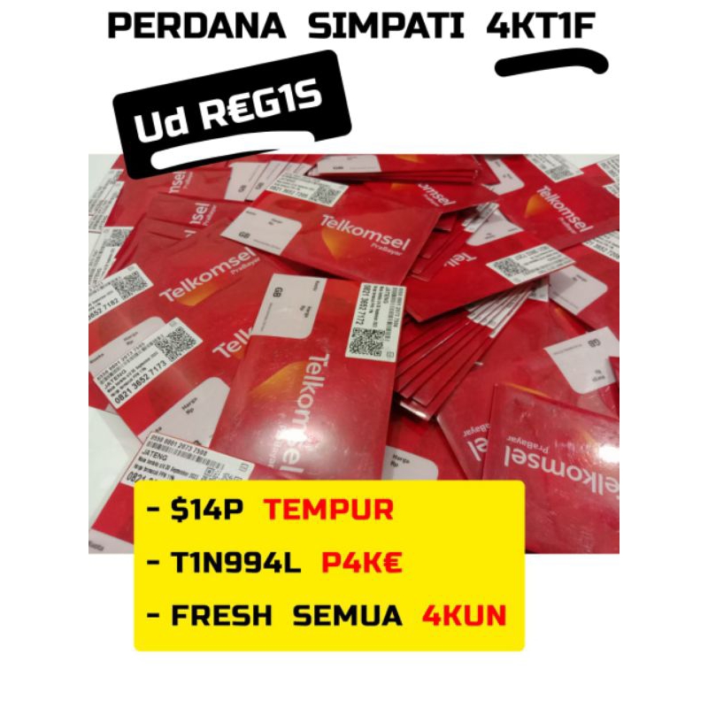 PERDANA SIMPATI MURAH ..!! ud 4KTlF