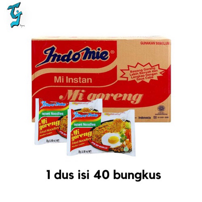 

Indomie Mi Goreng 1 Dus