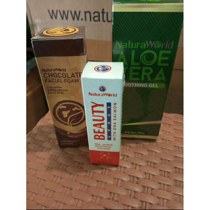 PAKET GLOW UP BEST SELLER NaturaWorld Paket Skincare Paket Skincare Glowing || NATURA BEAUTY SPRAY |