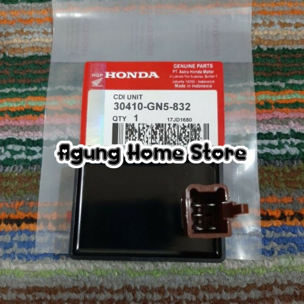 CDI ECU ORIGINAL UNIT MOTOR HONDA ASTREA GRAND & SUPRA PRIMA & LEGENDA & SUPRA X & FIT LAMA & REVO