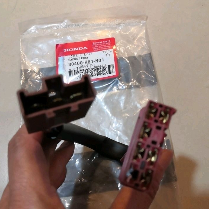 Kabel soket socket Ecu Ecm Cdi Honda Beat fi Beat pop Scoopy fi esp