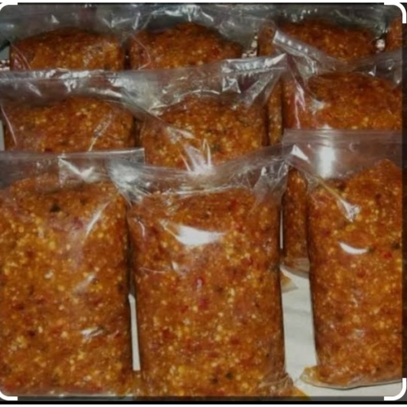 

Sambal pecel khas kediri rasa pedes sedang