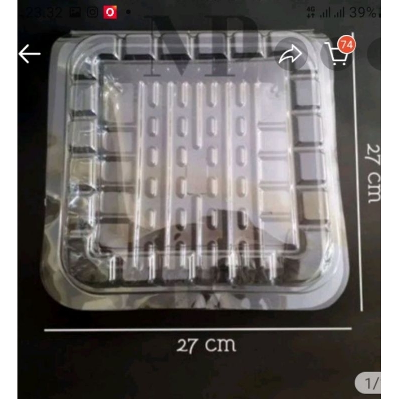 Mika 1x Jumbo , Mika Jumbo, Mika besar untuk Kue per 5 pcs