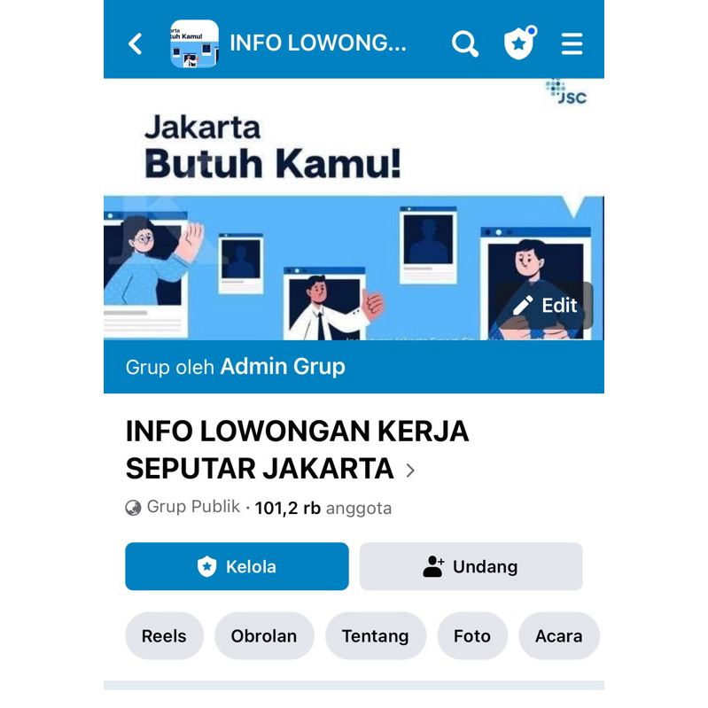 Grup Facebook Member 100k member lebih