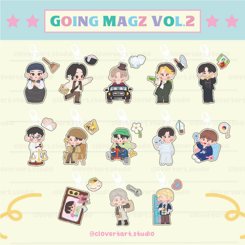 [Baca Deskripsi] Keychain Going Magz Vol.2