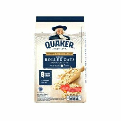 

Quaker Oat - Rolled Oats 800gr Exp 2025
