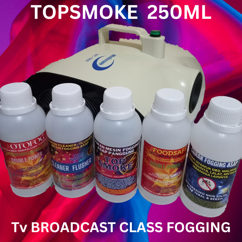Cairan Fogging Mesin Asap Panggung wangi Apel