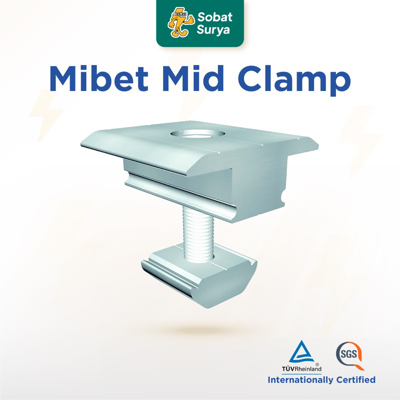 Mid Clamp Aluminium 35 mm