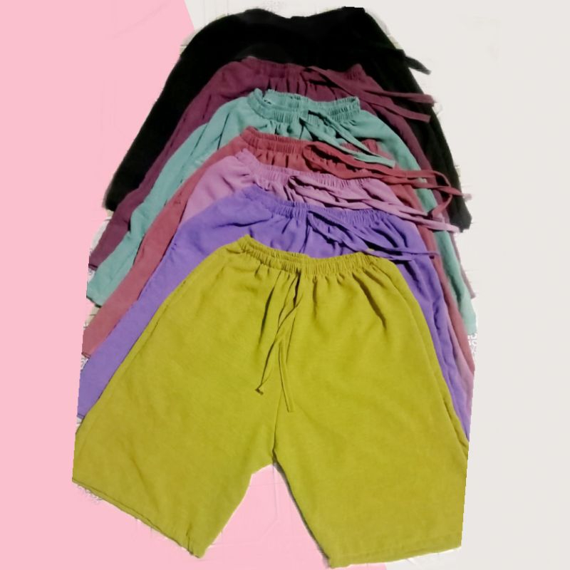 celana santai wanita/celana pendek wanita/kolor wanita/kolor jumbo wanita/celana pendek crinkcle jum