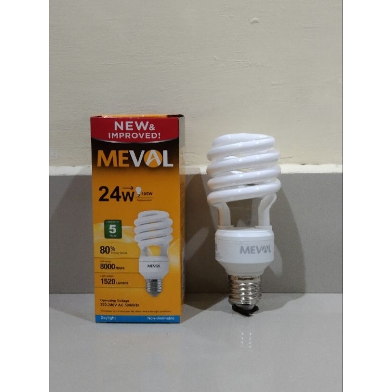 Lampu Meval 24W Spiral