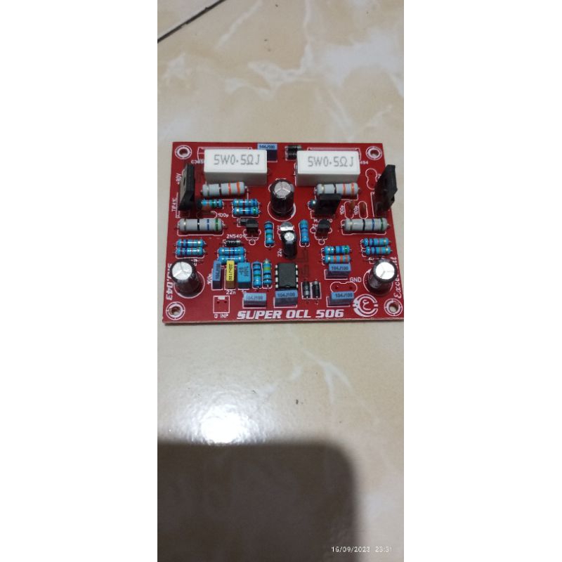 kit Driver power amplifier socl 506 audio rakitan rumahan sound balap pilih variasi yang sesuai