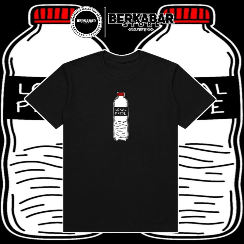 Kaos Casuals Lokal Pride/Kaos Pria Distro [Plastisol] •BerkabarStore•