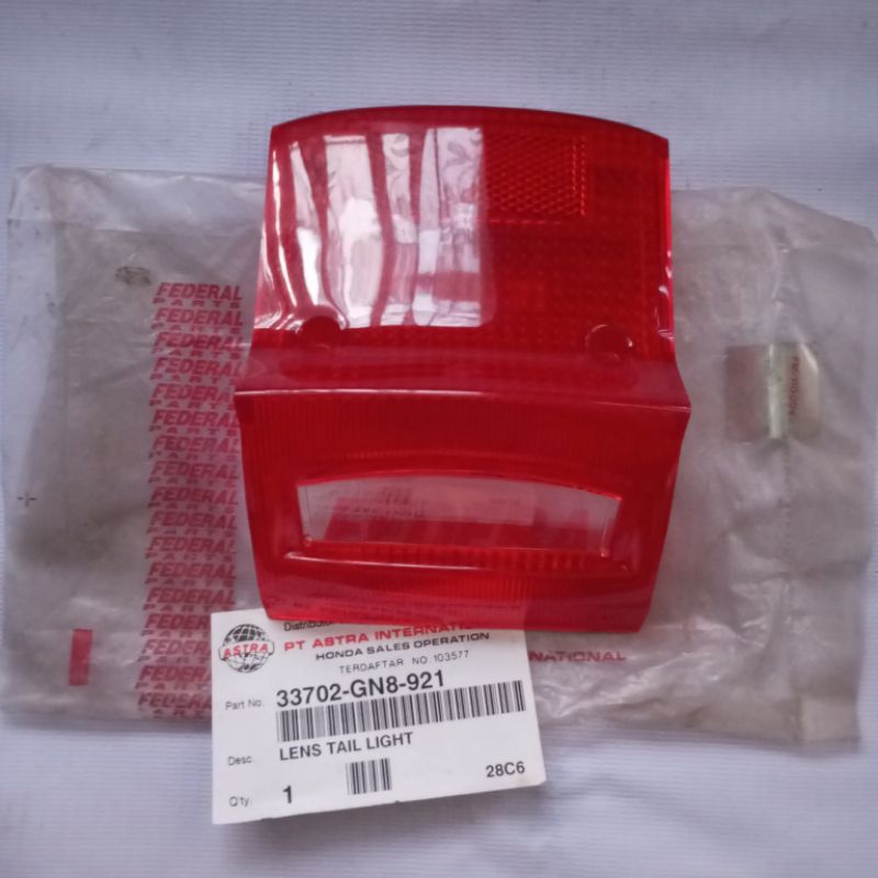MIKA STOPLAMP KACA LAMPU BELAKANG HONDA ASTREA STAR ASTREA PRIMA ORIGINAL NOS ASTRA