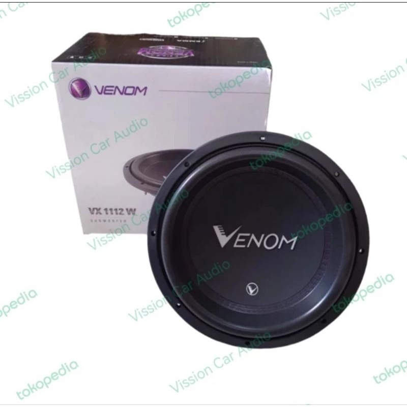 SUBWOOFER DOUBLE COIL...VENOM VX 1112 W... Sql Venom Vx 1112 w