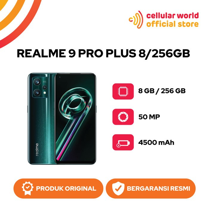 (Second) Realme 9 Pro Plus 8/256GB Green