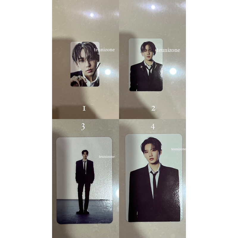 TREASURE REBOOT ALBUM YG TAG WHITE VER PHOTOCARD