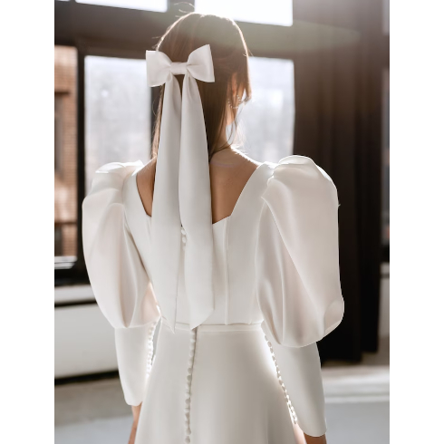 Wedding veil alternative long