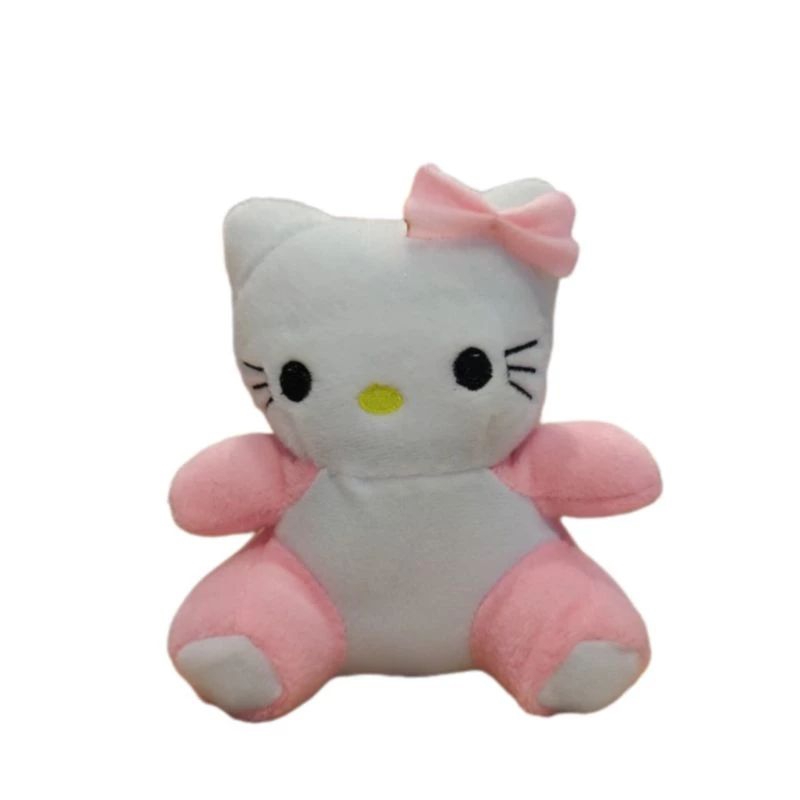 Boneka Hellokity Mini Boneka Kecil 15cm Buket/Capit Hadiah Boneka Lucu