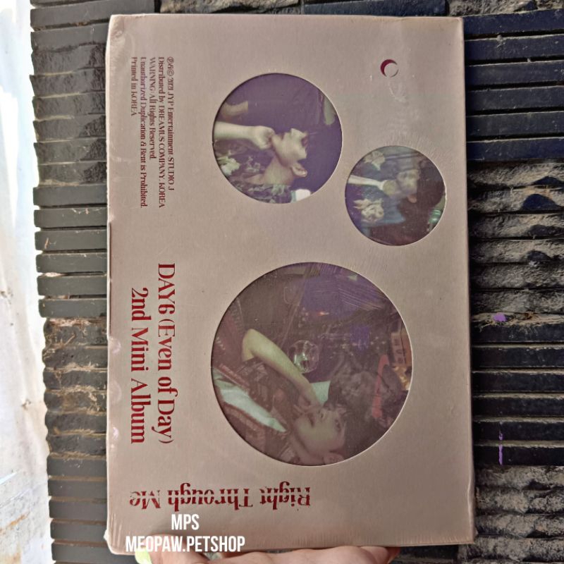 [SEALED] DAY6 2nd Mini Album - RIGHT THROUGH ME (EVEN OF DAY)