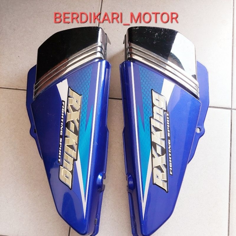 TUTUP DOP COVER AKI RX KING BIRU 2003 ORIGINAL