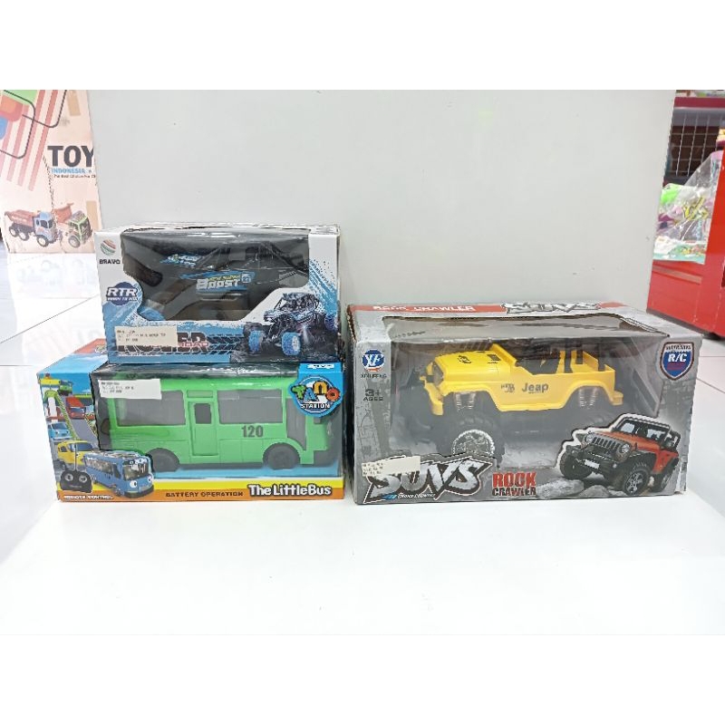 Mainan Mobil Remote Control Jeep /Mainan Tayo Remote