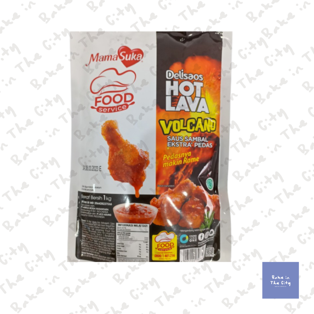 

Saus Sambal Mamasuka HotLava Volcano - 1kg