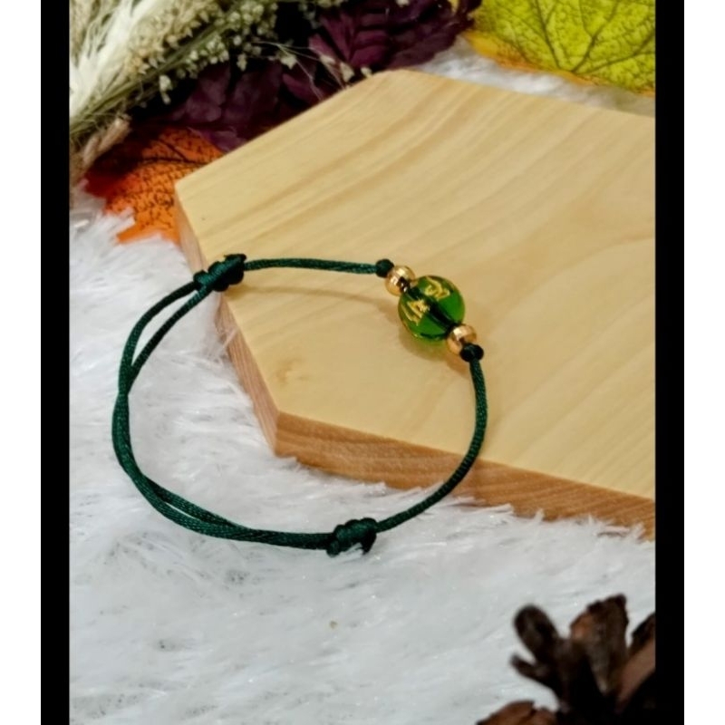 gelang tali serut variasi emas asli 8karat 375%