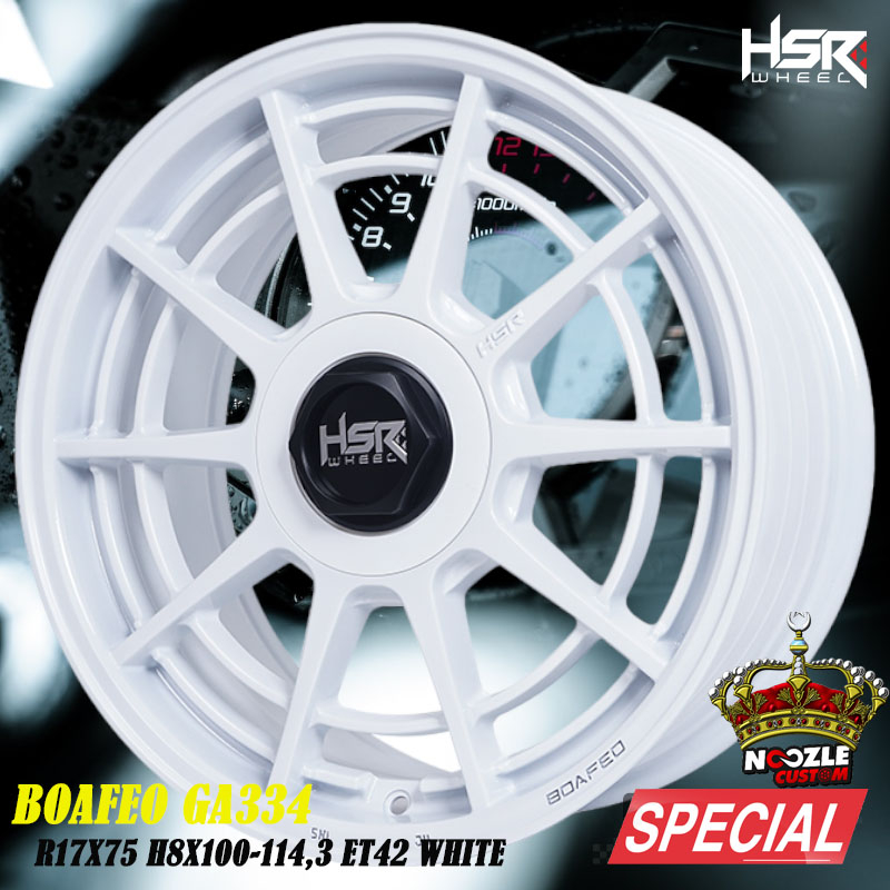 Velg Mobil HSR ring 17 Baut 4 Type HSR Boafeo Pelek Racing Xenia Jazz R17