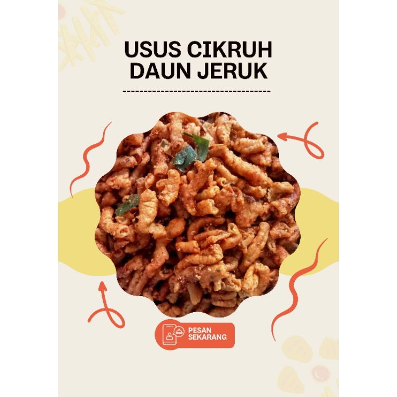 

USUS CIKRUH DAUN JERUK PACK 1000Gr