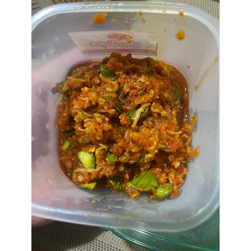 

Sambal teri pete