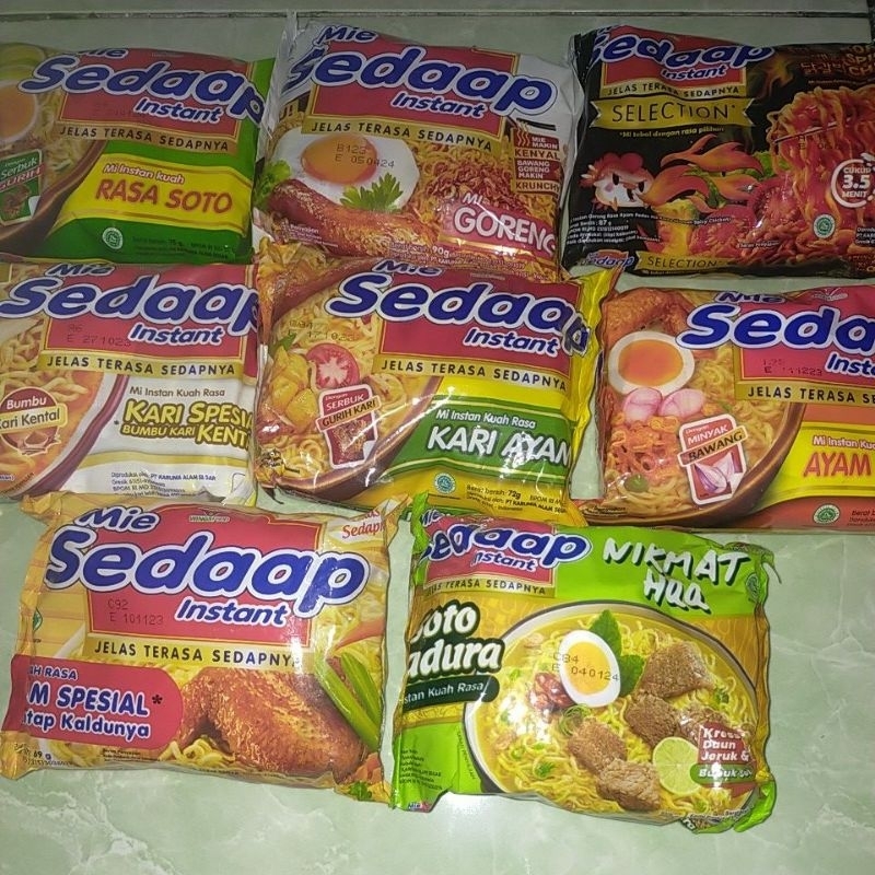 

mie sedap goreng dan kuah